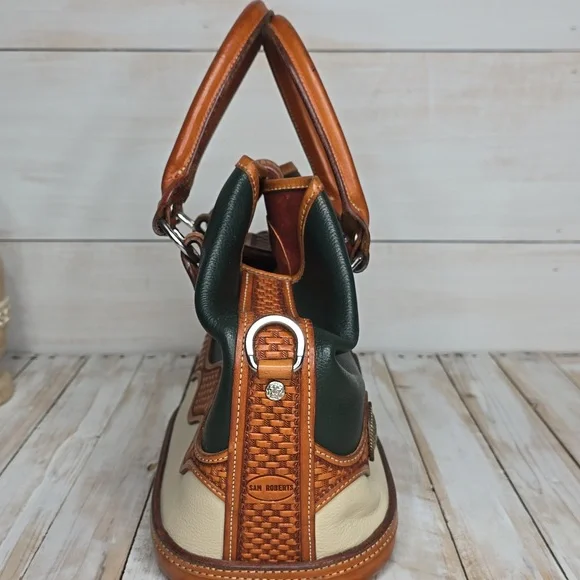 Vintage Sam Roberts Western Leather Bag - Picture 2 of 11